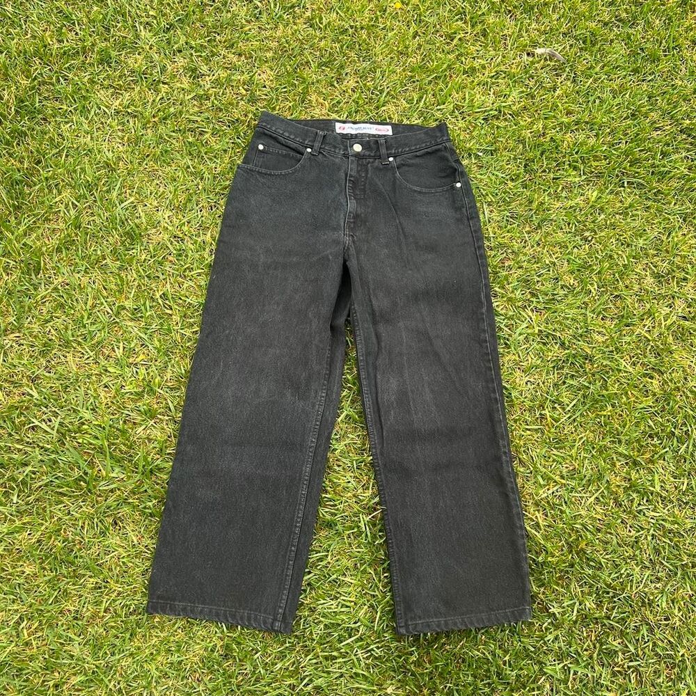 Anchor Blue wide leg pants men’s size 28 black rare